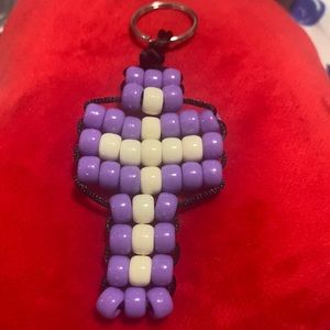 Cross keychain
